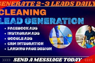 cleaning leads cleaning facebook ads cleaning google ads cleaning video ads