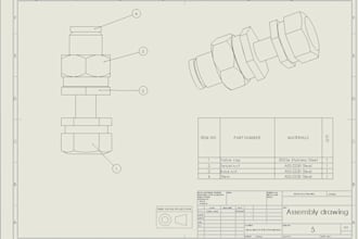 draft technical drawings for prototyping or manufacturing of your product