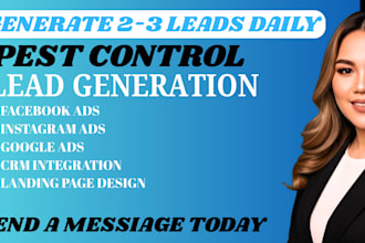 pest control leads pest control facebook ads google ads video ads instagram ads
