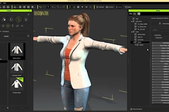 rig, animate 3d character creator 4 and iclone 8 characters, cc4, retopology