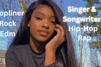 female singer, songwriter, female rapper, topliner, edm, eurodance, hiphop pop