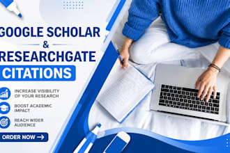 increase google scholar current, backdated citation, using researchgate