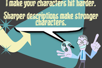 workshop and improve your written character descriptions