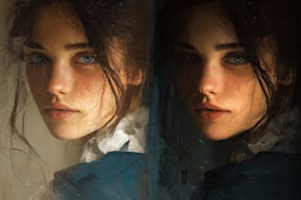 do realistic or fantasy portrait