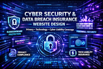 design cyber security data breach privacy technology liability insurance website