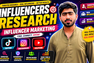 do manage influencers research and outreach for influencer marketing