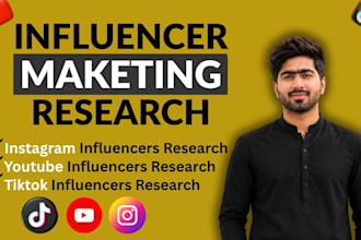 do influencers research and outreach for influencer marketing