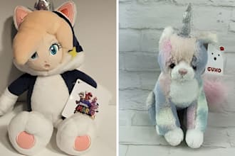 craft personalized plush stuffed animals for birthday and anniversary gifts