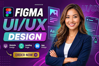 do figma UI UX website design for ai start up, fintech and saas company