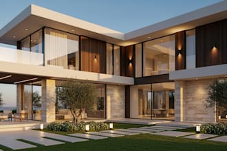 create 3d architectural rendering for real estate marketing