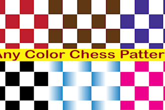 make custom chess pattern designs
