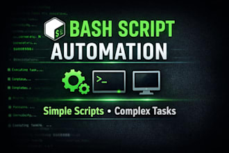 write simple bash scripts to automate complex tasks