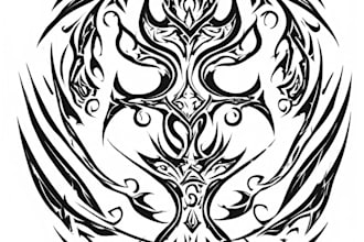 design the best tribal tattoo