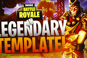 create high quality 3d fortnite thumbnails for you