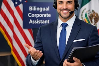 bilingual corporate virtual assistant