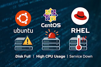 troubleshoot and fix linux server issues and errors