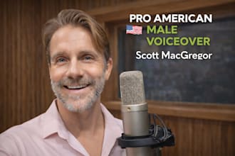 record character and animation voice over