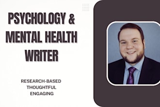 write psychology and mental health articles