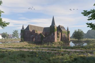 build realistic 3d scenes and environments for your project