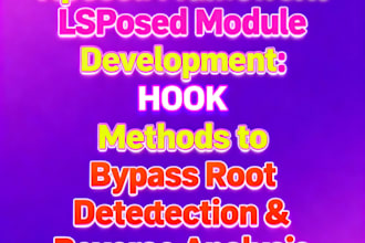 xposed framework  lsposed module development