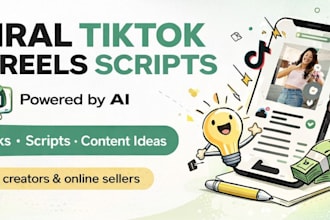 write viral tiktok and reels scripts using ai