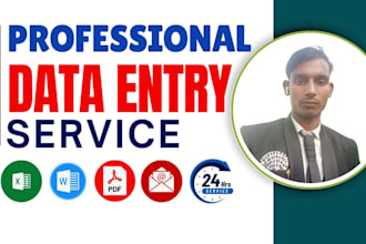 do accurate data entry, web research and copy paste work