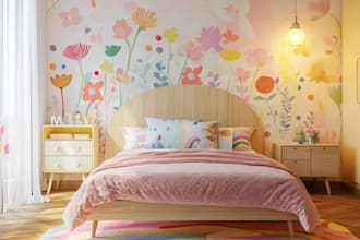 design the perfect mural wallpaper for your kids room