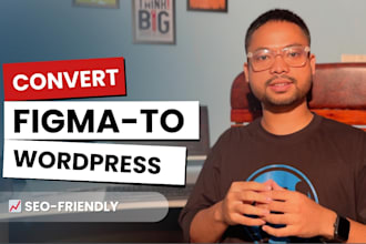 convert figma to wordpress and figma to elementor fully seo friendly