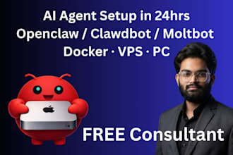 install and setup openclaw clawdbot moltbot with docker on your vps or PC