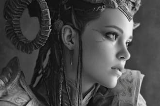 do realistic or fantasy portrait