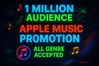 real USA organic apple music promotion, apple music playlist, apple music