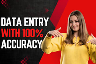 do fastest data entry in one day and internet resercher