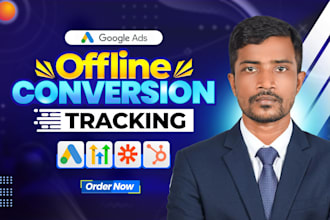 setup offline conversion tracking for google and facebook