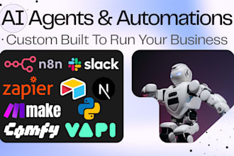 make an ai agent, automation, call receptionist, chatbot