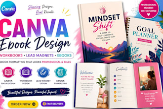 canva ebook design workbook ebook lead magnet ebook formatting canva ebook