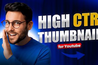 design youtube thumbnails and social media posts