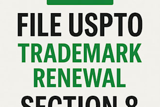 renew your uspto registered trademark sec 8