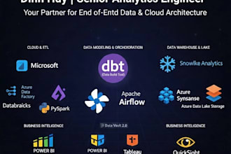 build data pipelines using dbt, data vault, and azure