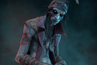 fantasy horror and fantasy horror character