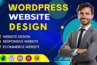 design responsive business wordpress website using elementor pro