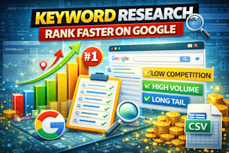 do keyword research for SEO with low competition