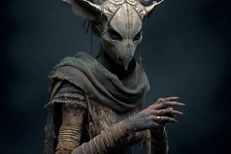 fantasy horror and fantasy horror character
