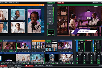 provide professional live streaming and broadcast setup