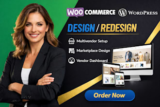 build multivendor woocommerec wordpress markeplace multivendor website design