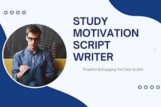 write study motivation vlog script for youtube