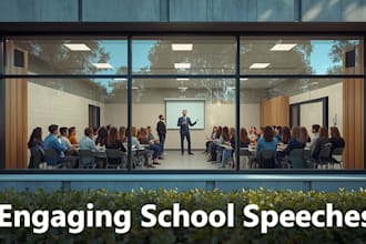 craft clear and engaging school speeches