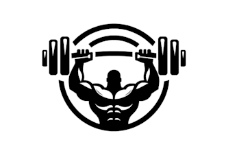 design a professional physical fitness logo
