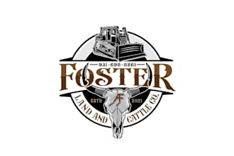 create graceful and fantastic western logo design