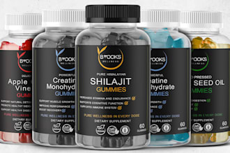fda compliant supplement labels for bottles and packaging