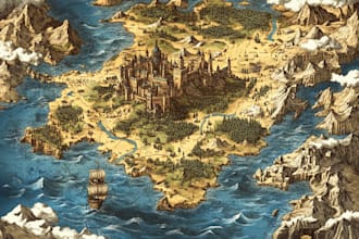 do map illustration map design fantasy map maker cartography